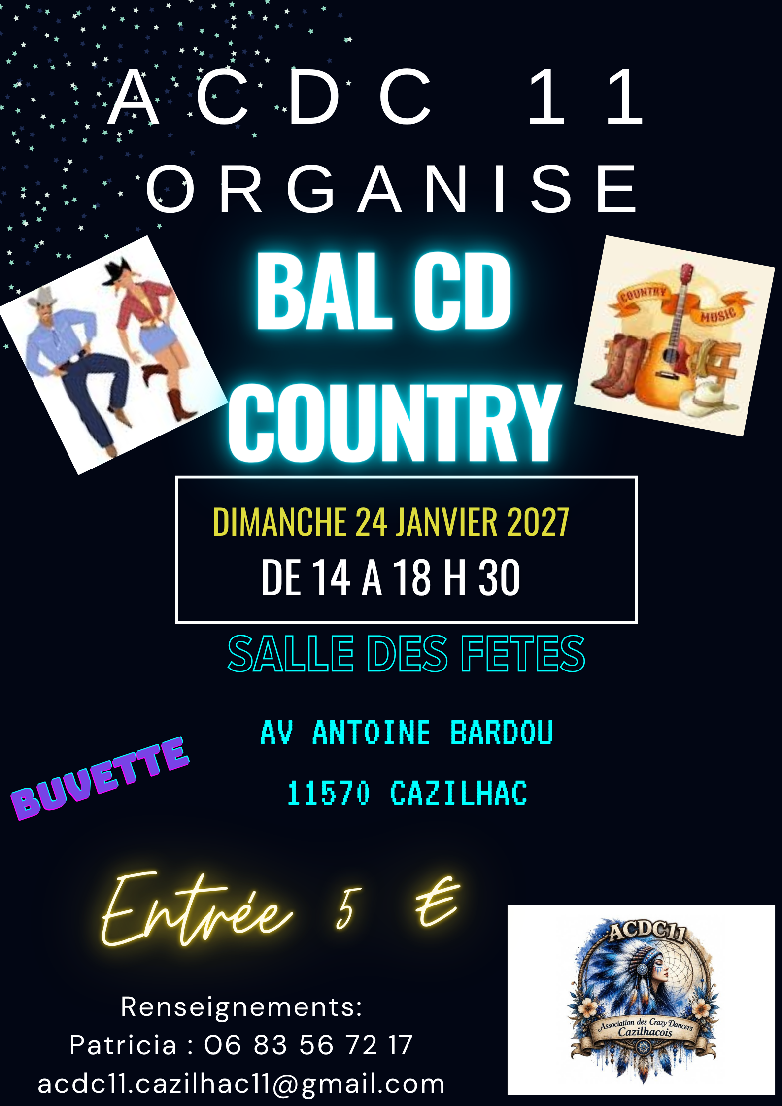 Affiche country — 11570 (24/01/2027)