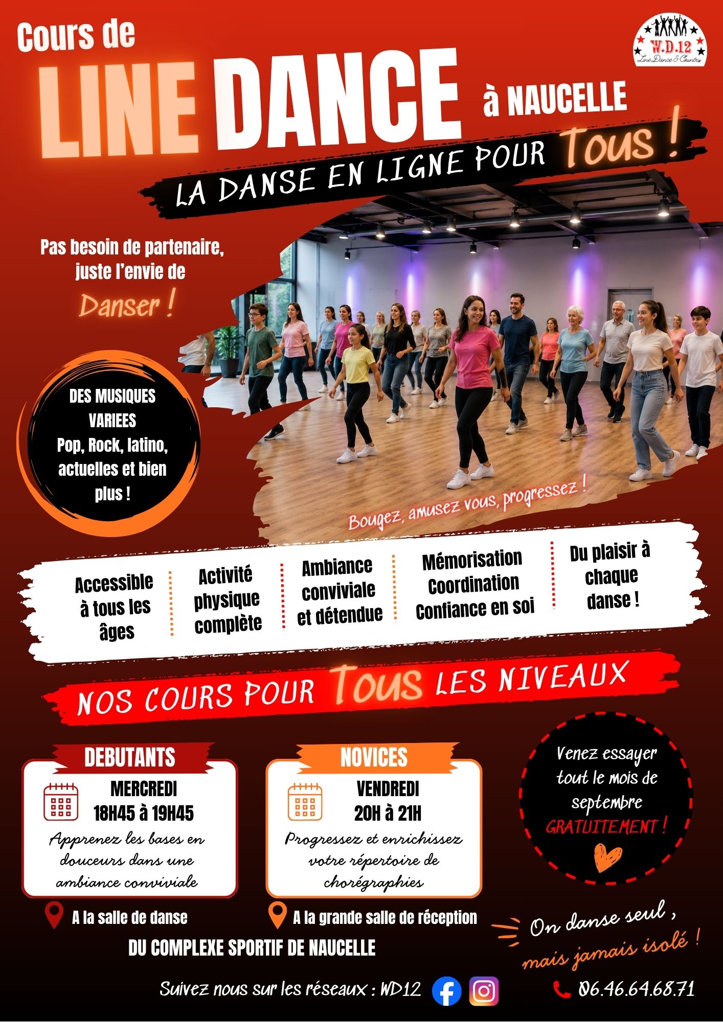Affiche country le 9 sept.